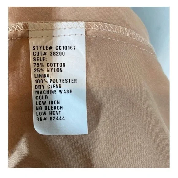 Nicole Miller‎ fluttery handkerchiefs Lace Scarf Dress Size 4 - Picture 6 of 11